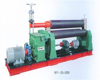 西安w11系(xì)列對稱式三輥卷闆(pǎn)機